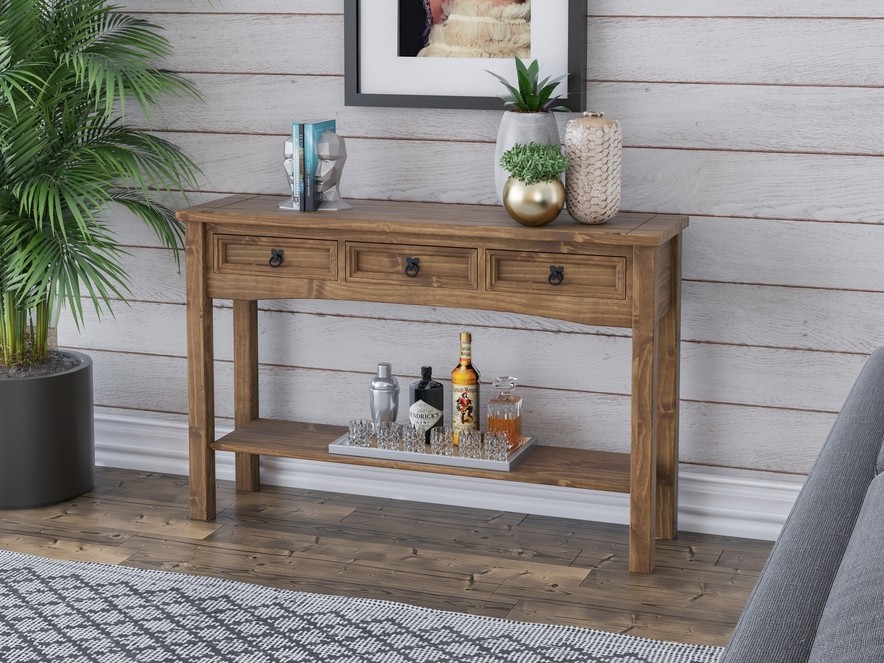 Aparador Rustic Line 3 Gavetas