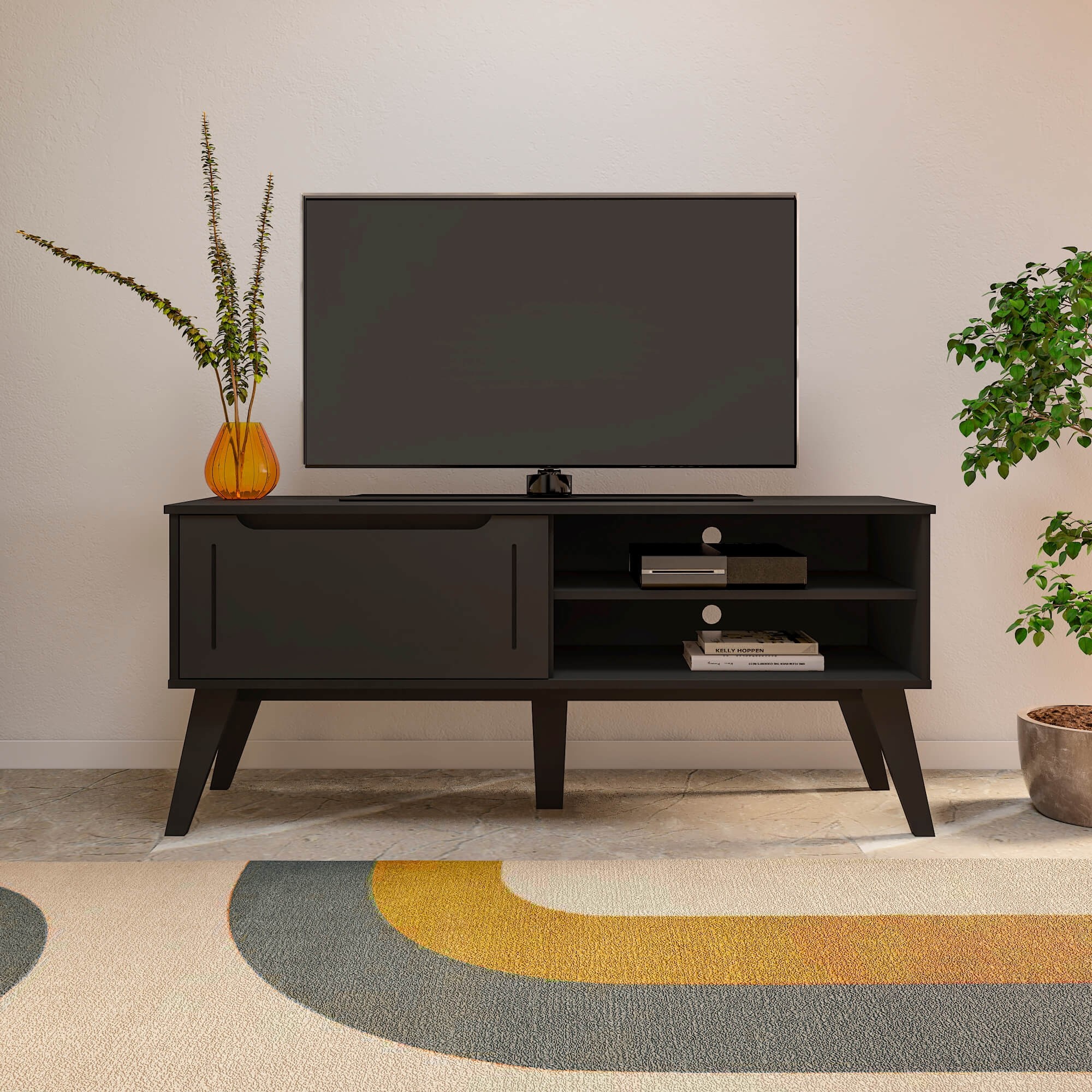 Rack Artely Lotus Preto