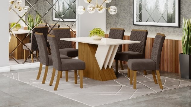 Mesa Epic 6 Cadeiras