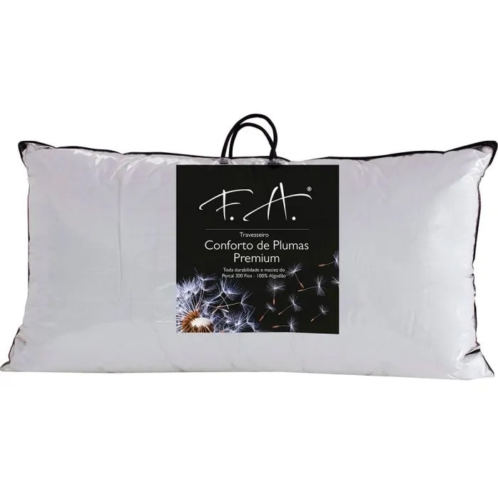 Travesseiro Conforto de Plumas Premium