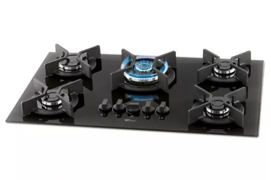 Fogão Cooktop Fischer 5 Bocas Tripla Chama