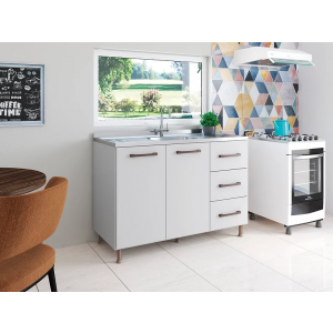 Balcão MDP 1,20 Branco