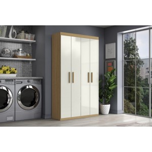 Multiuso Roupeiro 4 Portas Atacama Off White