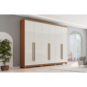 Guarda Roupa New Jade Cinamomo Off White