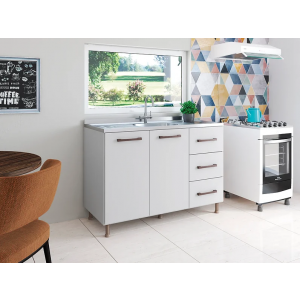 Balcão MDP 1,20 Branco