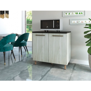 Balcão 80 MDF Malbec