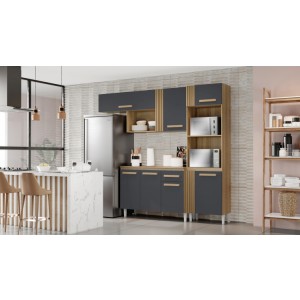 Cozinha Compacta Vitória Atacama Grafite