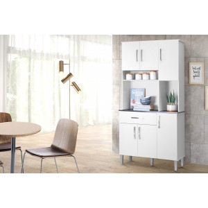 Kit para Cozinha Letícia Branco