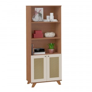 Estante Artely Trama Cinamomo Off White