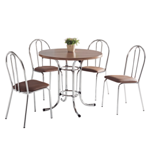 Conjunto Lisboa Mesa com 4 Cadeiras