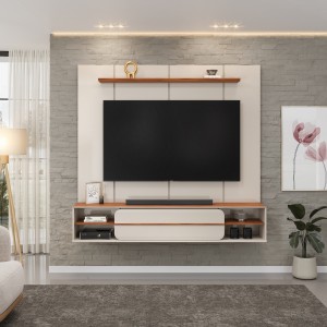Painel Alana Off White Freijó