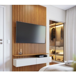 Painel Ripado Prime Nature Off White 1.4 Imcal